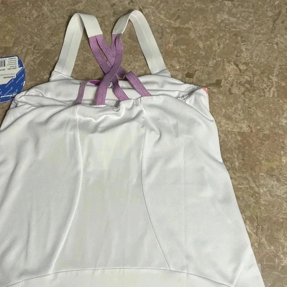 BABOLAT NWT Y2K tennis dress. Halter dress,striped, activewear,sporty,preppy - Picture 6 of 15